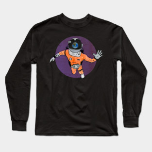 Space, Man Long Sleeve T-Shirt