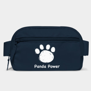 Panda Power - white - Turning Red Bag