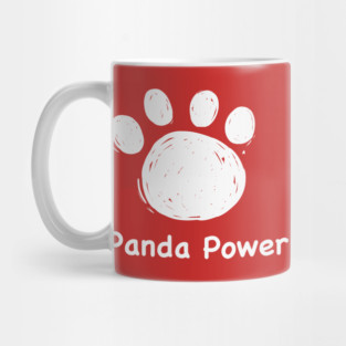 Panda Power - white - Turning Red Mug