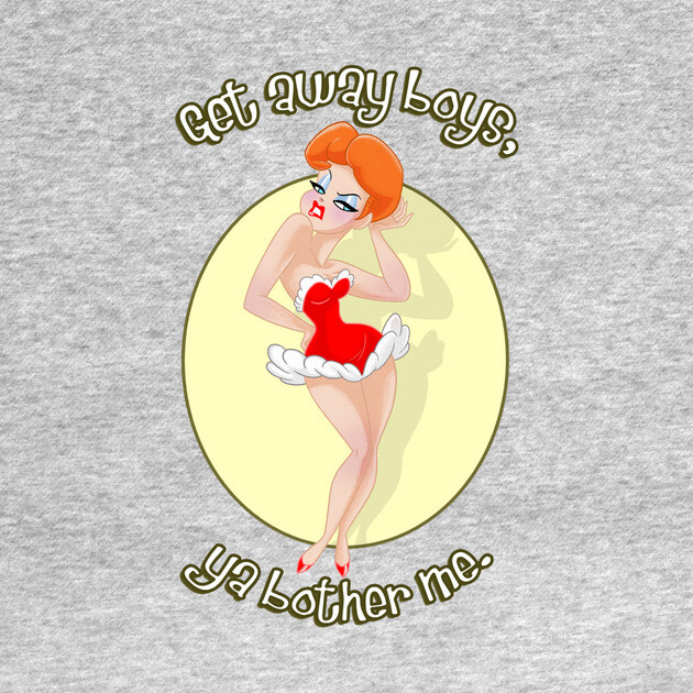 Get Away Boys, Ya Bother Me. by JoTheZette