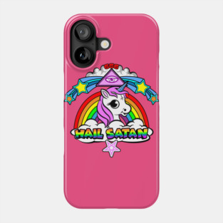 HAIL SATAN Phone Case