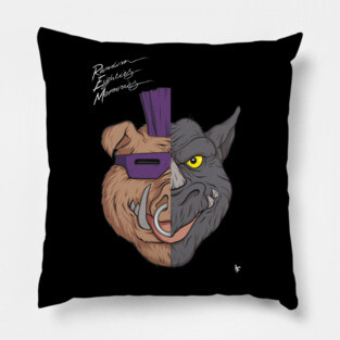 Random Eighties Memories Pillow