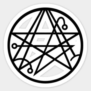 Necronomicon gate Sticker
