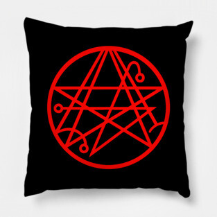 Necronomicon gate Pillow
