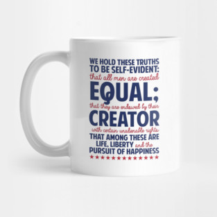 The Declaration of Independence Mug