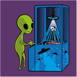 Alien Abduction Posters and Art