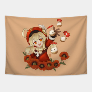Klee, Genshin Impact Tapestry