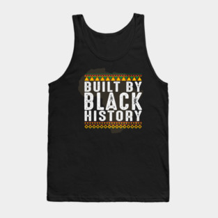 Build by Black History, African American, Afrocentric, Black Culture Tank Top