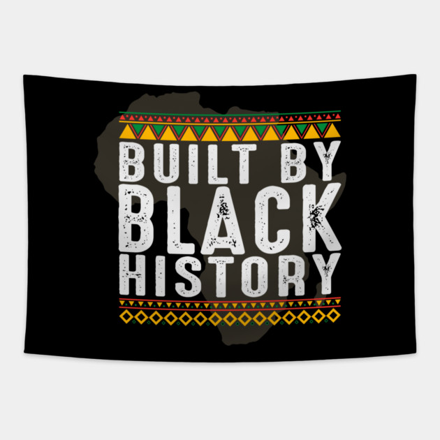 Build by Black History, African American, Afrocentric, Black Culture Tapestry by UrbanLifeApparel