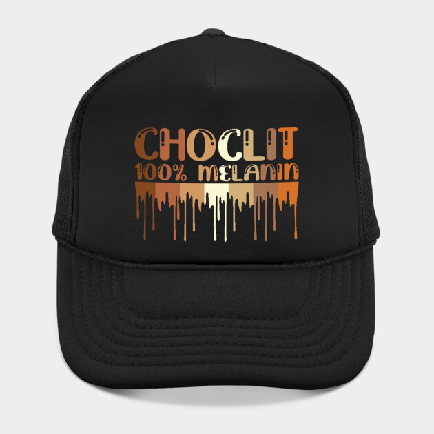 Choclit, 100% Melanin, Black Woman, Black Man by UrbanLifeApparel