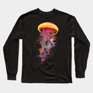 Jellyfish World Long Sleeve T-Shirt