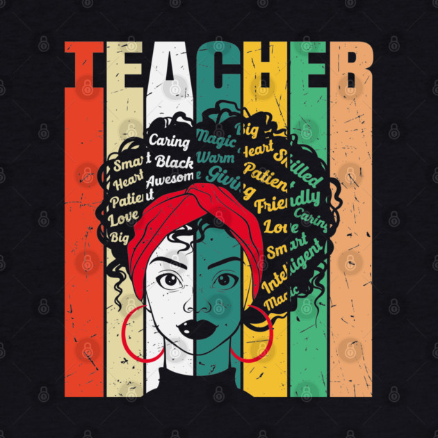Black Teacher, Mothers Day, Black Girl Magic by UrbanLifeApparel