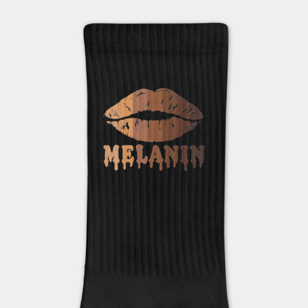 Drippin Melanin, Black LIps, Black woman, Black Queen, Melanin Queen, african american, Black Lives Matter by UrbanLifeApparel