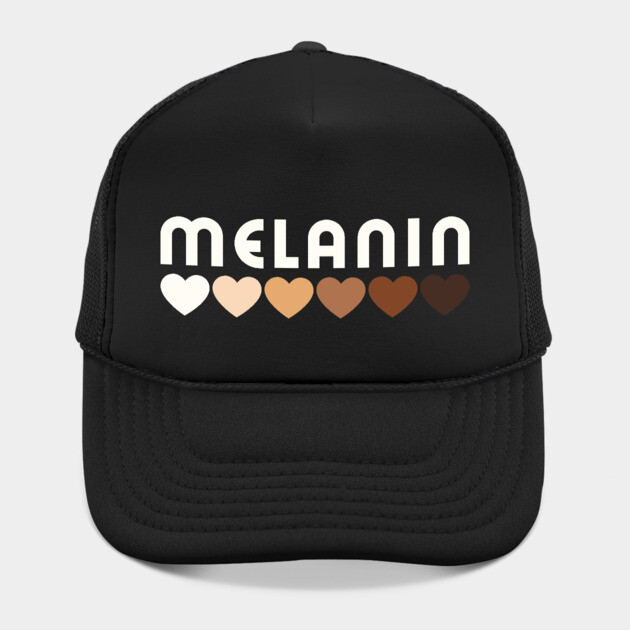 Melanin, hearts, afro, black woman, African American, Black Girl Magic by UrbanLifeApparel