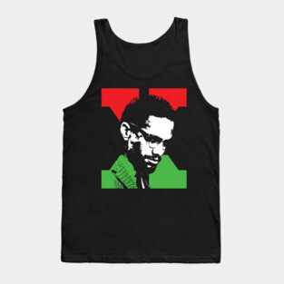 Malcolm X, Black Lives Matter, Black History Tank Top