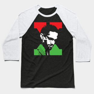 Malcolm X, Black Lives Matter, Black History Baseball T-Shirt