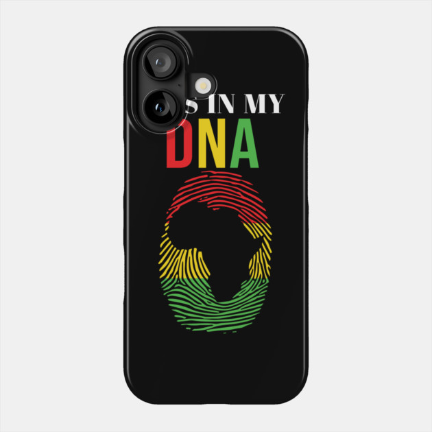 It's in my DNA, African American, Black Lives Matter Phone Case by UrbanLifeApparel