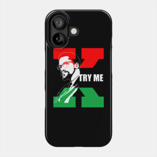 Malcolm X, Black Lives Matter, African American, Black Girl Magic Phone Case