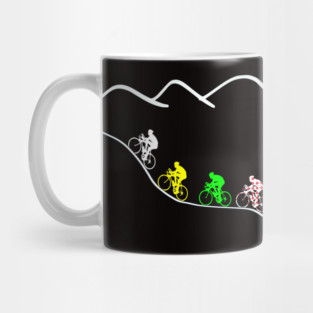 Cycling Stage Tour de France TDF Colors Mug