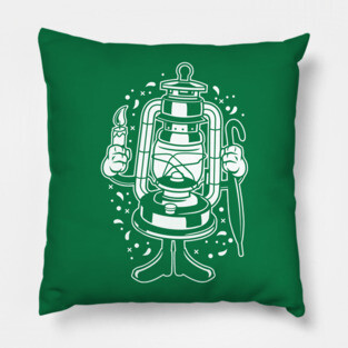 Green lantern Pillow