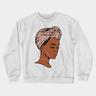 Black Woman, Natural hair, Black girl, Black woman Crewneck Sweatshirt