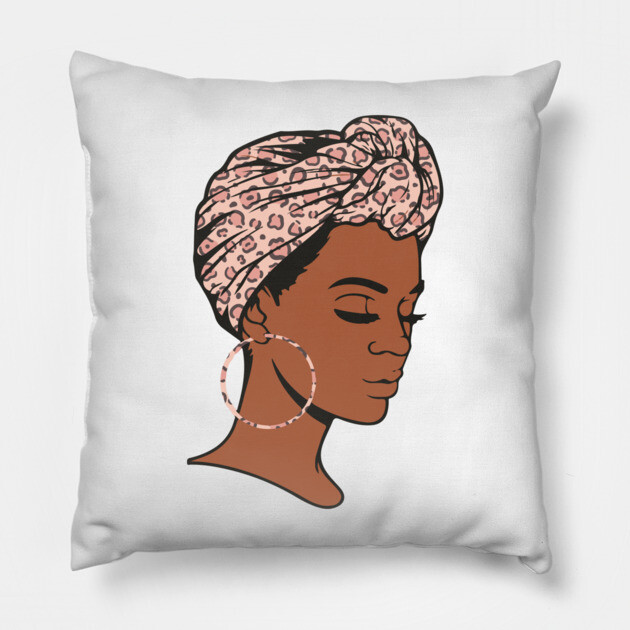 Black Woman, Natural hair, Black girl, Black woman Pillow by UrbanLifeApparel