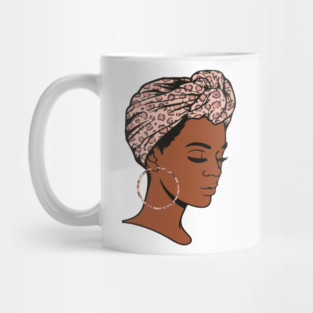 Black Woman, Natural hair, Black girl, Black woman Mug