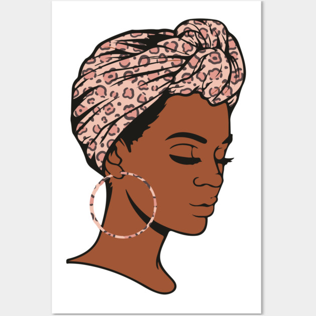 Black Woman, Natural hair, Black girl, Black woman Wall Art by UrbanLifeApparel