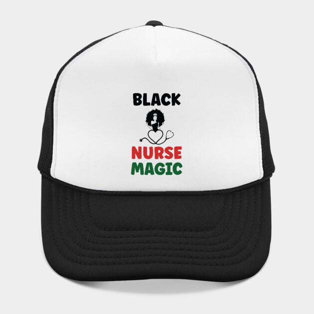 Black Nurse Magic, Nurse, Black Women, Afro Puff, Black Hair, Natural Hair by UrbanLifeApparel