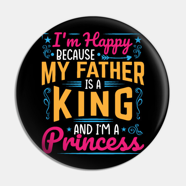 My Father is a King, I am a Princess, black girl magic, black girls, Black daughter Pin by UrbanLifeApparel