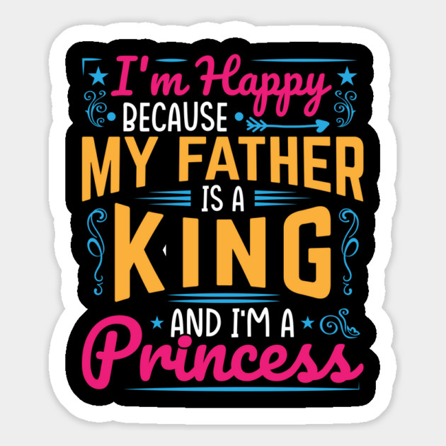 My Father is a King, I am a Princess, black girl magic, black girls, Black daughter Magnet by UrbanLifeApparel