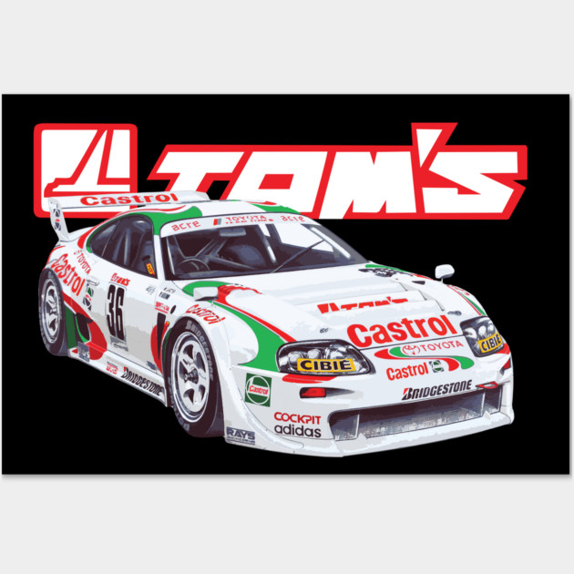 Castrol TOM's Supra supra mk4 2JZ-GTE jgtc GT500 gran turismo