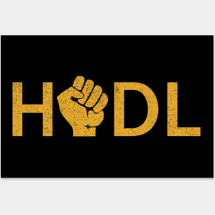 Hodl Posters and Art