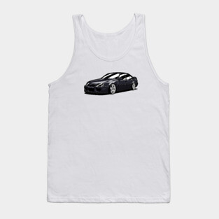 Black Omega Carlton Tank Top
