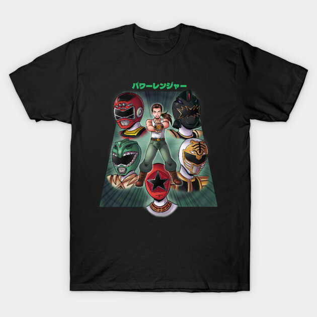 Tommy Oliver from POWER RANGERS Power Rangers T-Shirt TeePublic