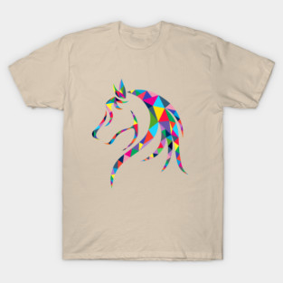 Geometric Horse T-Shirt