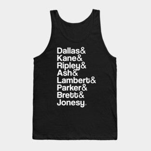 Nostromo Crew Helvetica List Tank Top
