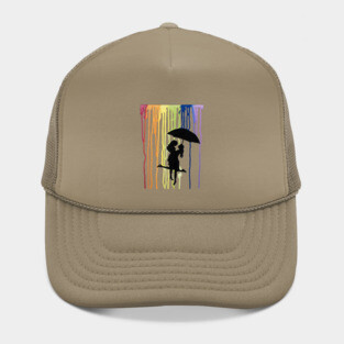 Kissing in the Rain Hat