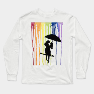 Kissing in the Rain Long Sleeve T-Shirt