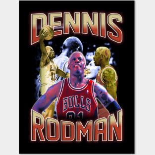Dennis Rodman Bootleg Posters and Art