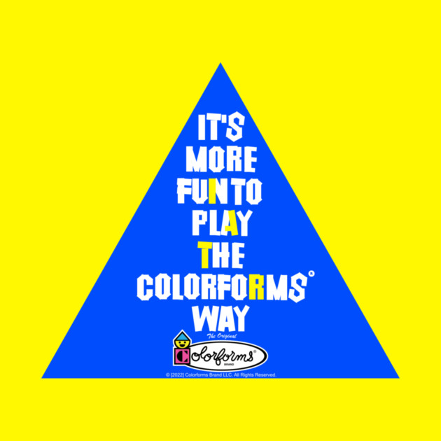 It's fun to play the COLORFORMS way by LICENSEDLEGIT