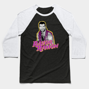 Bad Guy Razor Ramon Baseball T-Shirt