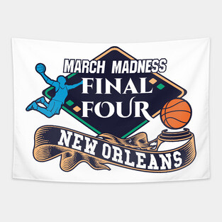 MARCH MADNESS FINAL FOUR | 2 SIDED Tapestry