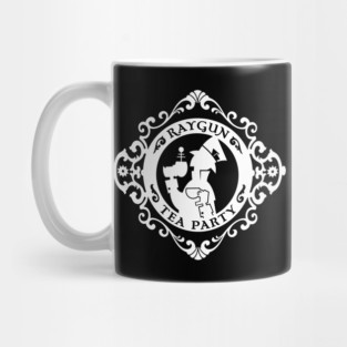 Raygun Tea Party Logo (Dark) Mug