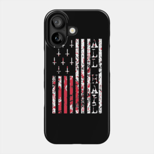 Satanic Cross Flag Phone Case