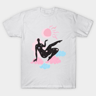 Sun and Moon Goddess T-Shirt