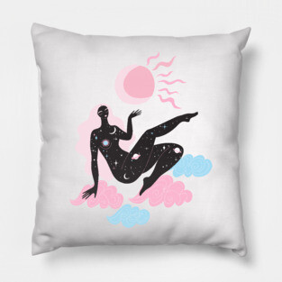 Sun and Moon Goddess Pillow