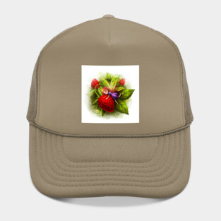 fairy girl with red strawberry Hat