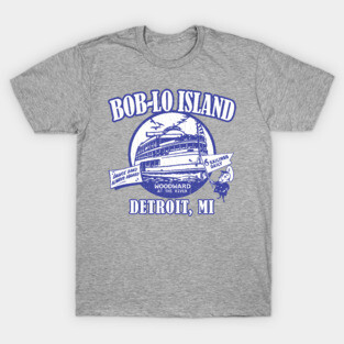 Boblo Island, Detroit MI (vintage distressed look) T-Shirt