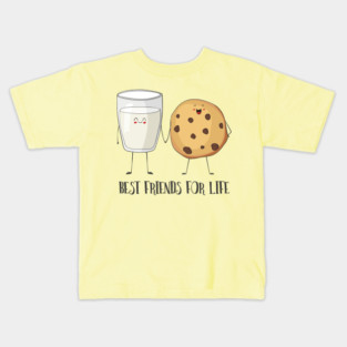 Best Friends for Life- Milk and Cookies Kids T-Shirt